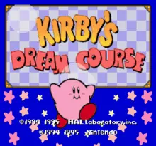 Image n° 4 - screenshots  : Kirby's Dream Course